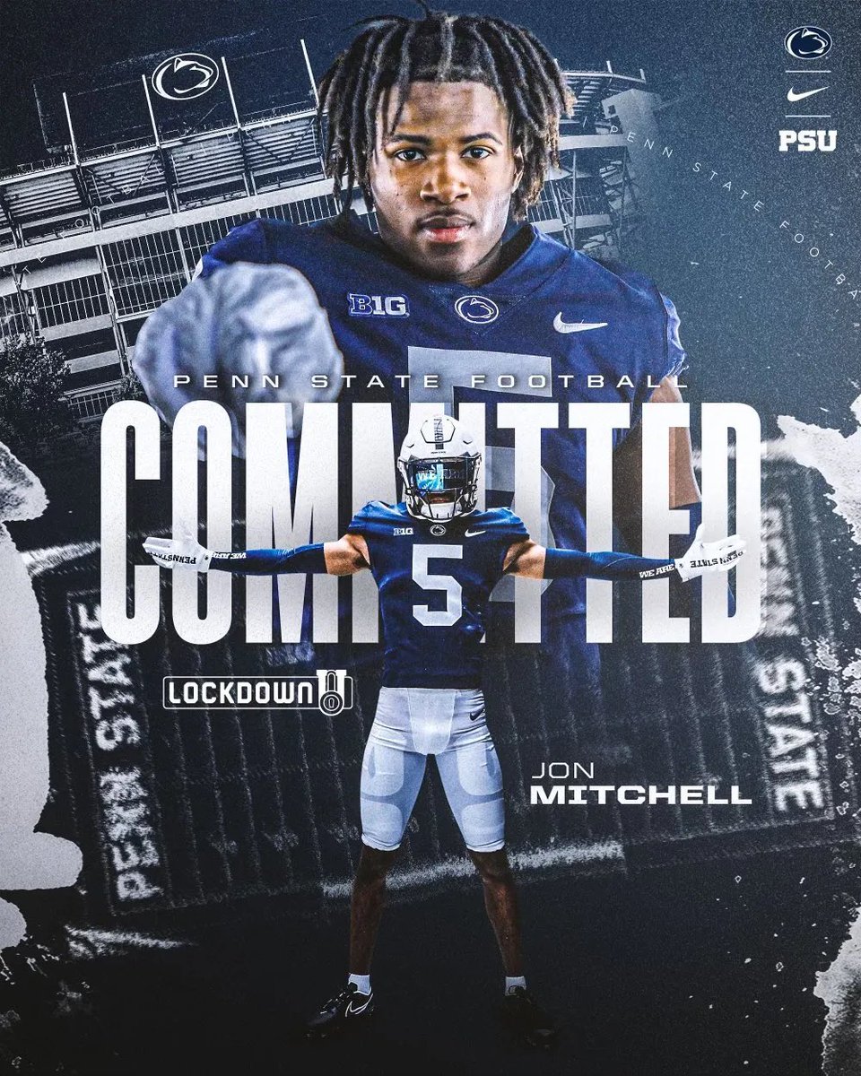 Nittany Sports Now on Twitter "Class of 2024 4Star CB Jon Mitchell