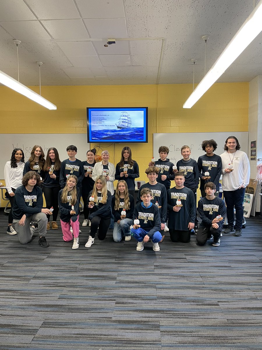 GiarraccaMXHS's tweet photo. Class of 2027 Freshman Orientation @XaverianHS Ready to set sail! #classof2027 #clipperstogether https://t.co/k6FHZLI5jP