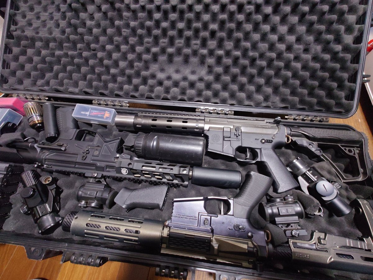 yasu_airsoft's tweet photo. 明日は久々サバゲー
やっと爆音ハイダーが試射出来る！
楽しみ😄 https://t.co/iddx5ujssI