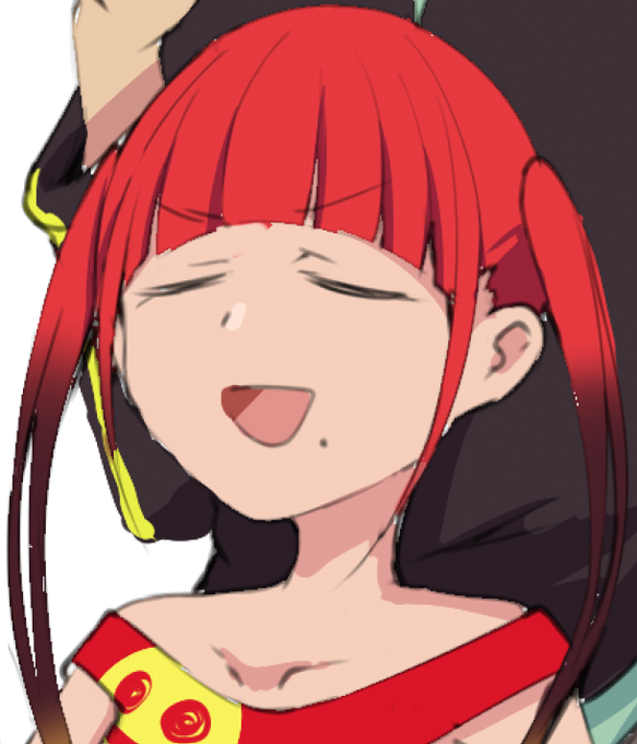 グリッドマンユニバースのちせちゃんのあのシーンが好きで描いた妄想絵です。ネタバレなんで全体はぷらいべったーで見て下さい。 https://t.co/lzqhiVFLmR 