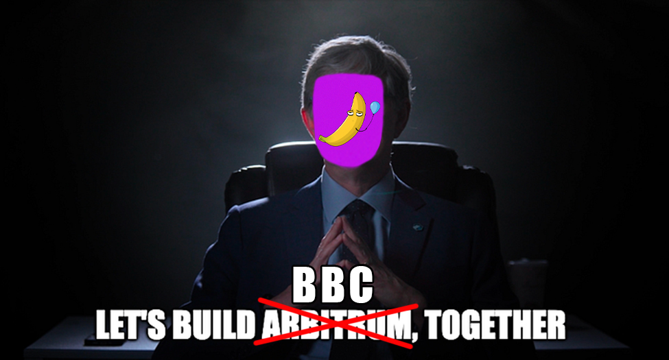 BBCDAO's tweet photo. No paid advertisements ❌
Just pure organic interactions ✅

LET'S BUILD BBC, TOGETHER ‼️

#LFG #Arbitrum #BananaBalloonClub #BBC https://t.co/P9b7U6WDjj