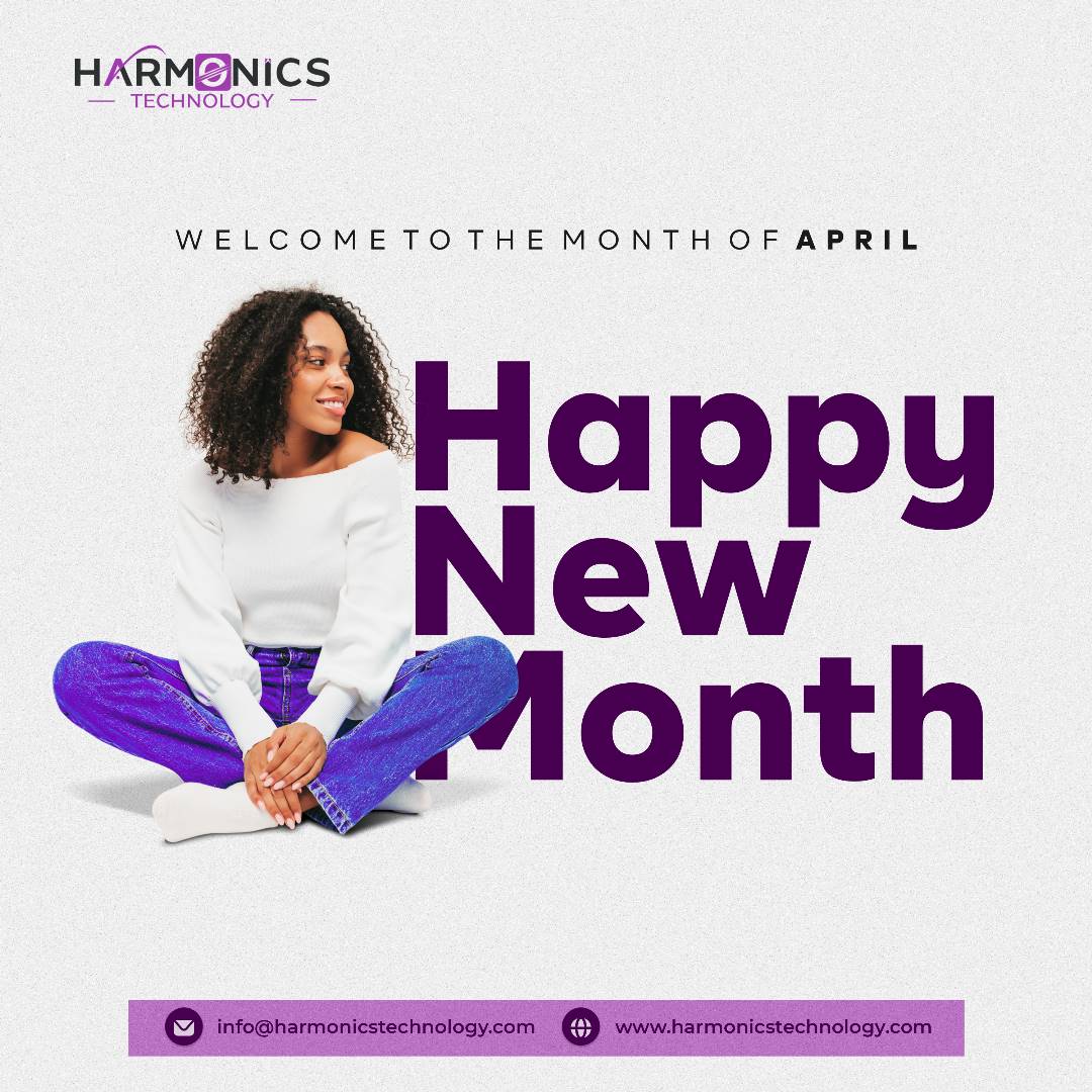 HarmonicsTech's tweet photo. Welcome to the month of April!
#NewMonth
#HappyNewMonth
#April
#harmonicstechnology https://t.co/gJ3rSQ5opw
