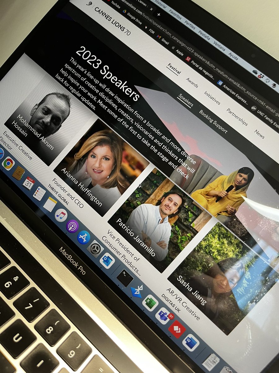 PatojoJaramillo's tweet photo. Tremendamente honrado de poder contar la historia de éxito de #Amaras cómo speaker en el Festival de Cannes.  Lo que comenzó hace 5 años con un viaje a Seúl hoy es una realidad con un portafolio de productos que nos llena de orgullo y nos emociona con lo que está por venir 1/2 https://t.co/3uceZxKTAJ