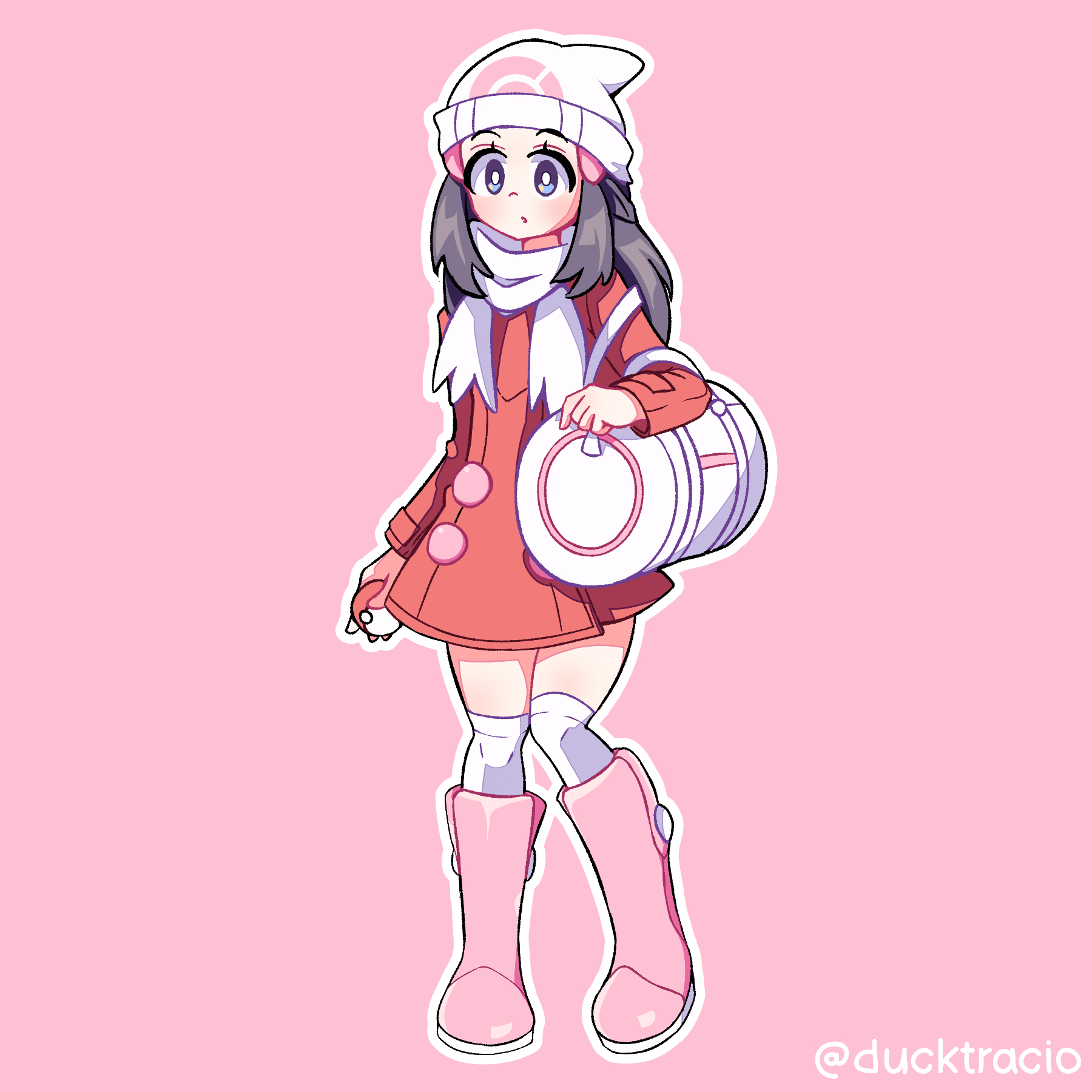 Pokemon Dawn Fan Art