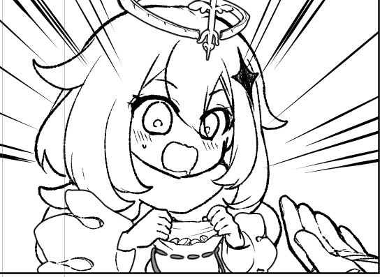 これは初めて描いたパイモン 