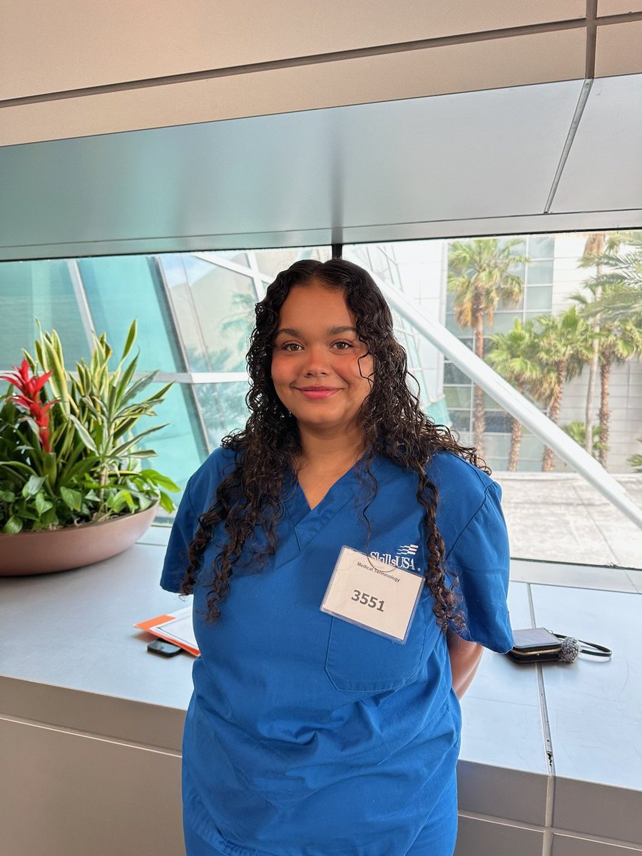 Let's go Jaeylnn! She is competing in Medical Terminology today <a href="/SkillsUSA/">SkillsUSA</a> state competition <a href="/EMSISD_CTE/">EMSISD CTE</a> <a href="/EMSISD/">EMS ISD</a> #HCTCready #emsproud <a href="/KimTraylor01/">Kimberly Traylor</a>