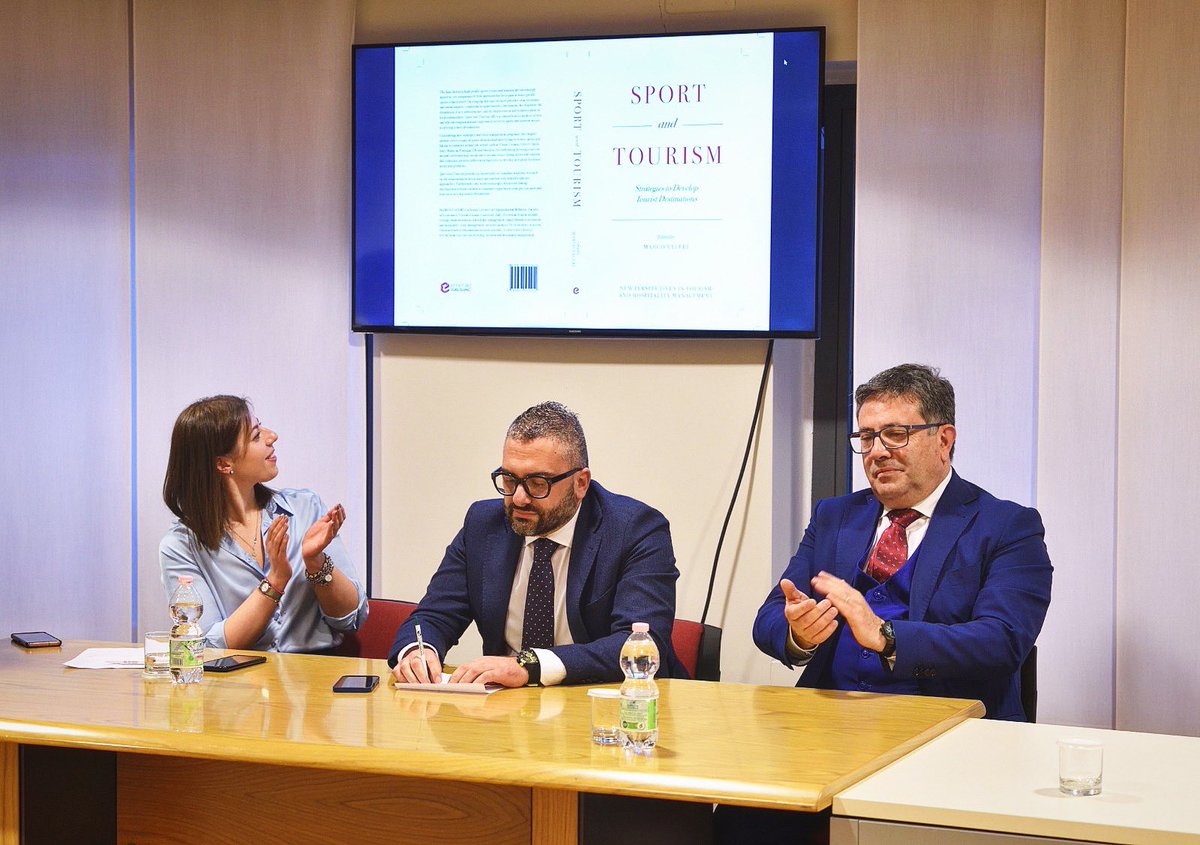 First presentation of my book titled "Sport and Tourism. Strategies to develop touristic destinations"<a href="/EmeraldGlobal/">Emerald Publishing</a>  bookdepository.com/Sport-Tourism-…