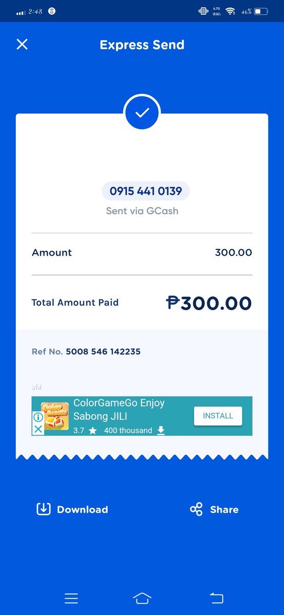 iyaebigesha2's tweet image. Register na kayo at kapag nagcash in kayo minimum 200 may free kayong 200 bale magiging 400 yung panlaro nyo. GOODLUCK PO♥️
#mangowin

mangowin.ph/c-ARcyBoyK?lan…