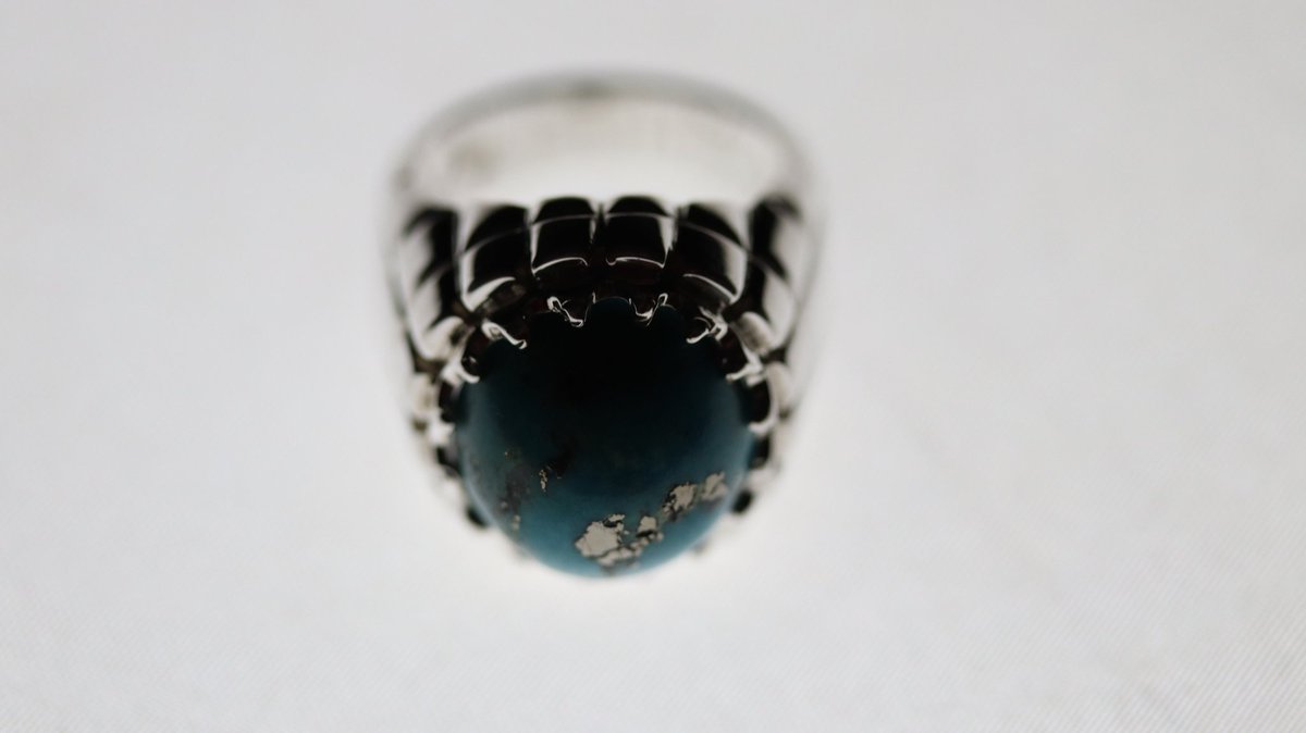 aizagems's tweet photo. Natural shajri feroza ring, 100% pure silver ring, 100% hand made ring.
Weight, 20g   price, 15,000Rs https://t.co/0XMOv12uXd