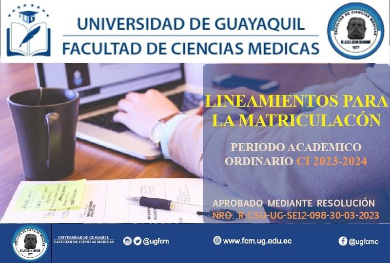 UgFcm's tweet photo. #FCMteinforma
Instagram: @ugfcm
Facebook: @ugfcmo
LINEAMIENTOS PARA LA MATRICULACIÓN DEL PERÍODO ACADÉMICO ORDINARIO CI 2023-2024
Mas información en el siguiente enlace:
https://t.co/97RayUyUJP https://t.co/RiA5j29XmB