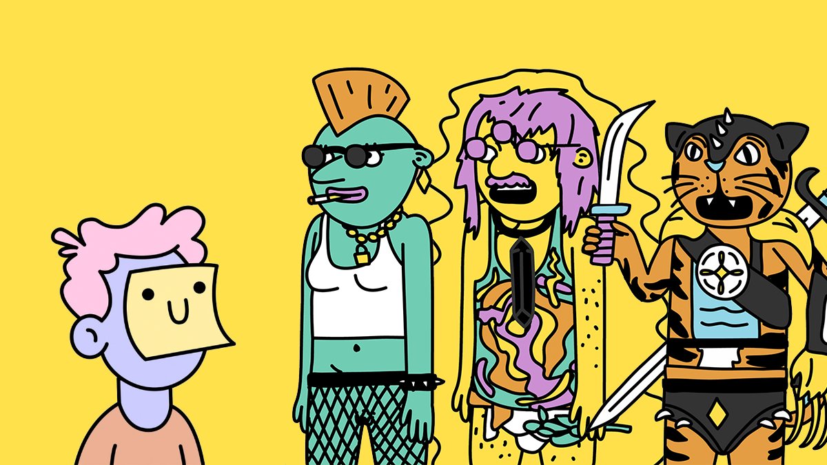 Weird NFTs > Cute NFTs

That's the tweet.