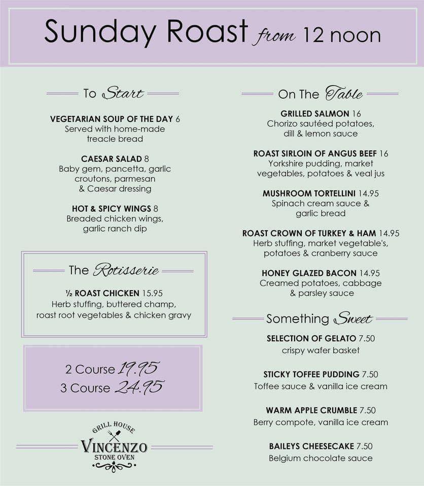 Looking for a relaxing way to spend your Sunday afternoon? 

Join us for a leisurely lunch, Our menu features an array of delicious options, from classic comfort foods to creative seasonal dishes. 

Let us take care of the cooking this Sunday. #SundayLunch #LazySunday #Delicious