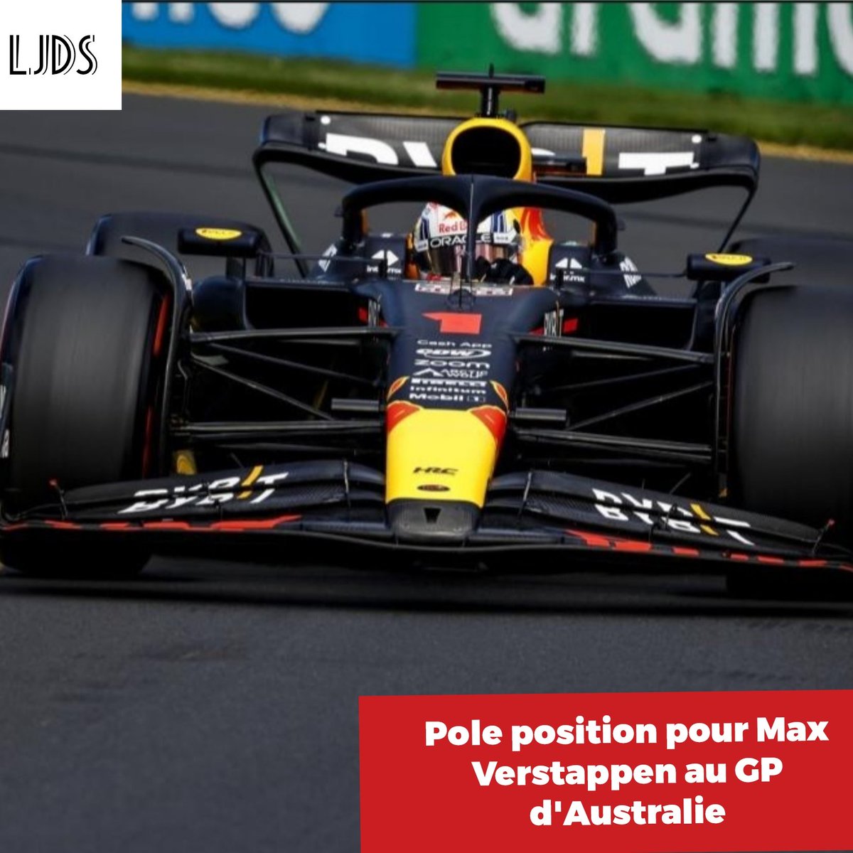 F1 🏎

Max Verstappen 🇳🇱 remporte la pole postion au GP d'Australie 

Juste derrière en 2 ème position George Russel et Lewis Hamilton 

#f1 #verstappen #max #maxverstappen #maxverstappen33 #maxverstapper1 #russell #hamilton #lewishamilton #lewis #georgerussel