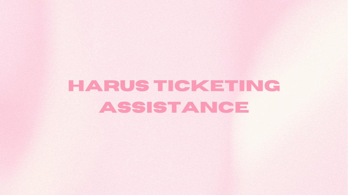 harustix's tweet photo. welcome to harus' ticketing assistance ฅ՞•ﻌ•՞ฅ
feedbacks: #harusclaims
secured: #harusecured
updates: #updatesbyharu
terms: #harusterms https://t.co/05myKlXRaN