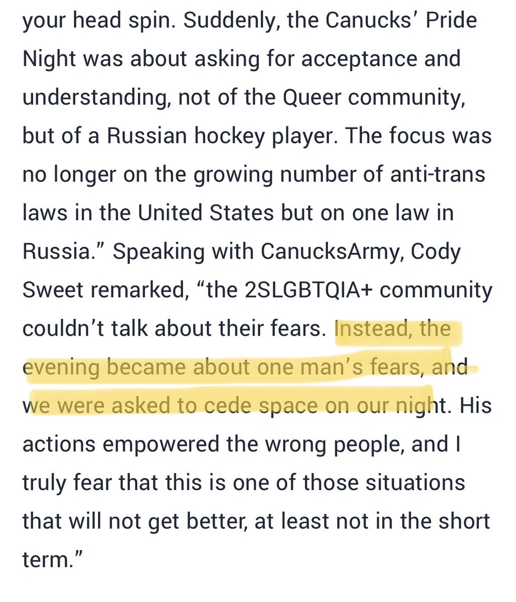 chan_bing's tweet photo. very proud (😉) of my brother for taking such care with his pride night stanchies and amplifying voices of the LGBTQIA2s+ community. this line from my other favorite cody is exactly why everyone who jumped to defend kuzy yesterday should’ve checked themselves. 

💜🏳️‍⚧️🏳️‍🌈💜 https://t.co/pXRq3kndF0