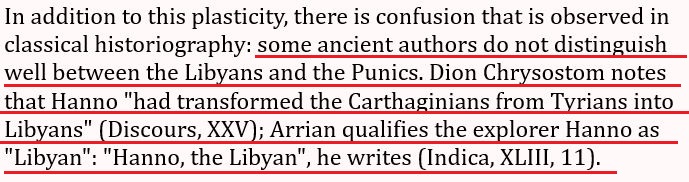 TMauretanian's tweet photo. Additionally, these authors do not clearly distinguish between the two groups. For example, Arrian refers to the explorer Hanno as a "Libyan", Horace describes Hannibal as "Afer", and Dio Chrysostom writes that "Hanno had transformed the Carthaginians from Tyrians into Libyans." https://t.co/zVDoeFOK5N