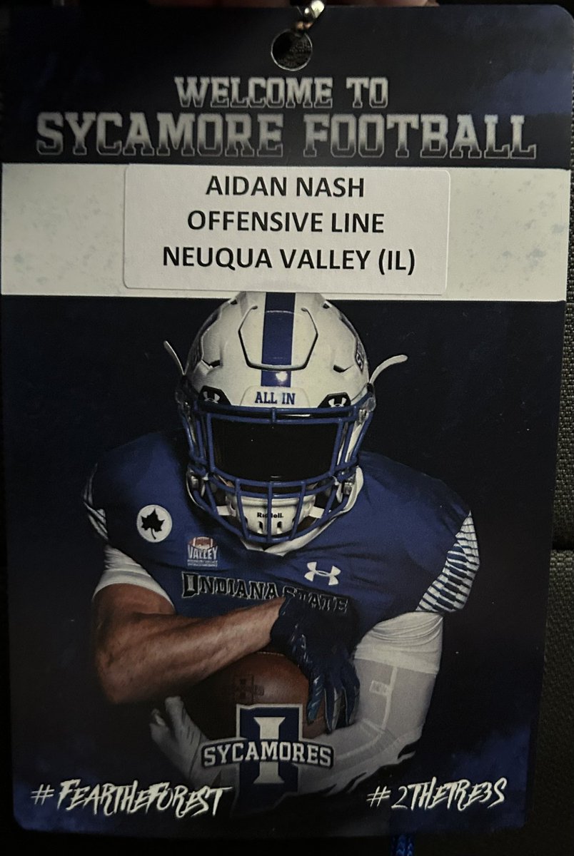 Thank you @Agmb23 for having me out to a spring practice! I really enjoyed the atmosphere and competitive nature. @SycFBRecruiting <a href="/CoachWShafer/">Wolf Shafer</a> <a href="/CoachTylerFunk/">Tyler Funk</a> <a href="/IndStFB/">Indiana State Football</a> <a href="/NVHS_Football/">Neuqua Valley Football 🏈</a> <a href="/BillEllinghaus/">Coach Ellinghaus</a> <a href="/OLMafia/">OL MAFIA</a> <a href="/CoachBigPete/">Peter "Coach Big Pete" Leinweber</a> <a href="/EDGYTIM/">Timothy “EDGYTIM” OHalloran</a>