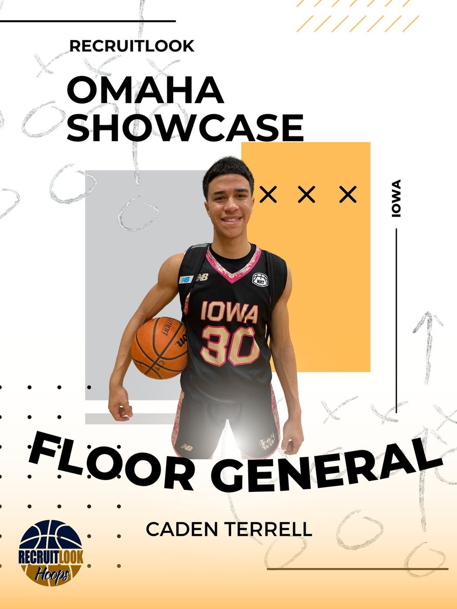 #30 Caeden Terrell, 6’1 2024, United Township - Iowa Barnstormers Black
Shifty lead guard with a tight handle. Changes speed quickly and used shot fakes to rip his man and get to the rack. Plays well through contact and attacks the basket hard.
#RLHOOPS