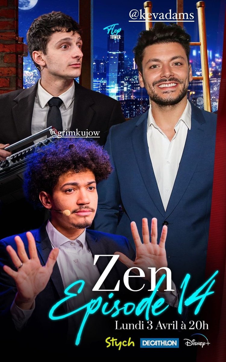 Passer de Freddy gladieux a un floppeur au cheveux gras qui a comme palmarès soda #Zen