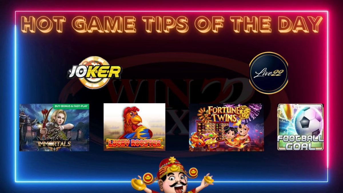 winmax_33's tweet photo. 🇦🇺Winmax33💫 Australia The Most Trusted &amp; Safest Online Casino🇦🇺

🔥 Hot Game Tips Of The Day 🔥
( Updated 02 April 2023 )

🎮 Joker Game Tips
🎰 Immortals
🎰 Lucky Rooster

🎮 Live22 Game Tips
🎰 Fortune Twins
🎰 Football Goal

⬇️Customers service 1 : https://t.co/2ePlteJUTr https://t.co/0kFJQVQWbE