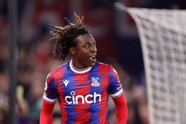 Eberechi Eze half-time stats vs Leicester:

2 Chances Created 
2 Successful Dribbles (Most in match)
3 Final Third Passes
1 Tackle Won
4 Recoveries 
5/8 Ground Duels Won
1/1 Aerial Duel Won
2 Fouls Drawn 

#CPFC #CRYLEI