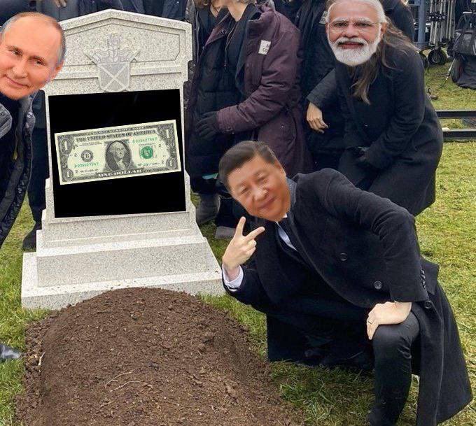 CrypttoManiac_'s tweet photo. Un minuto de silencio para el dólar. https://t.co/oTAH6B2kMC