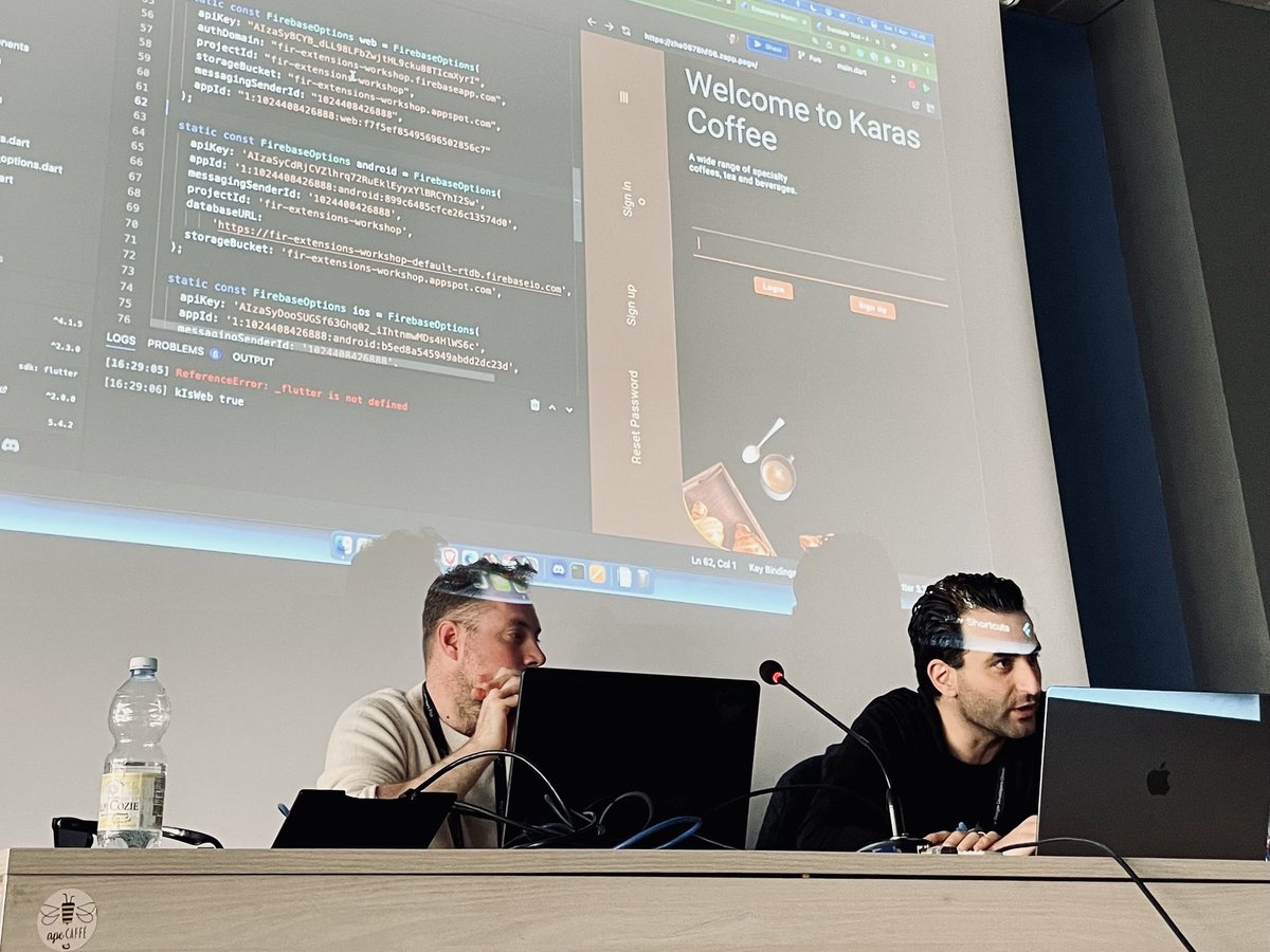 melvinsalas's tweet photo. Learning about Firebase Extensions w/ @dacks_developer & @mhadaily at #DevFestPisa https://t.co/3aLkArJQeW