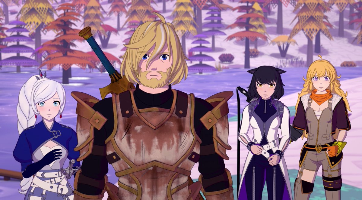 BumblebyB's tweet photo. "Guys I know things are bad but-."
"Shut up. Don't do that. Just don't."
#RWBY #RWBYV9Spoilers https://t.co/3tdhOR4lYR