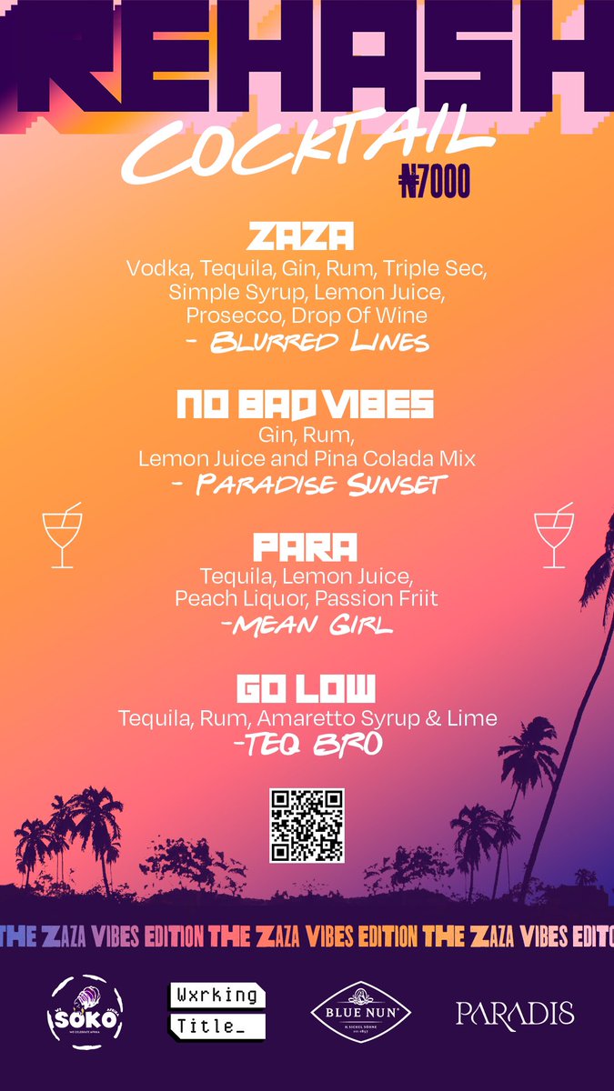 ParadisLagos's tweet photo. Get ready to elevate your vibes at our rooftop with @izzlax and the crew at REHASH Day Party: The ZaZa Vibes Edition! 🎉🌅🎶  #rooftopvibes #ParadisLagos #rehashdayparty #ParadisExperience #paradislifestyle#brunchatparadis #paradisbrunch #brunchattherooftop #Paradis #Ikate https://t.co/Sr2bjVIc57