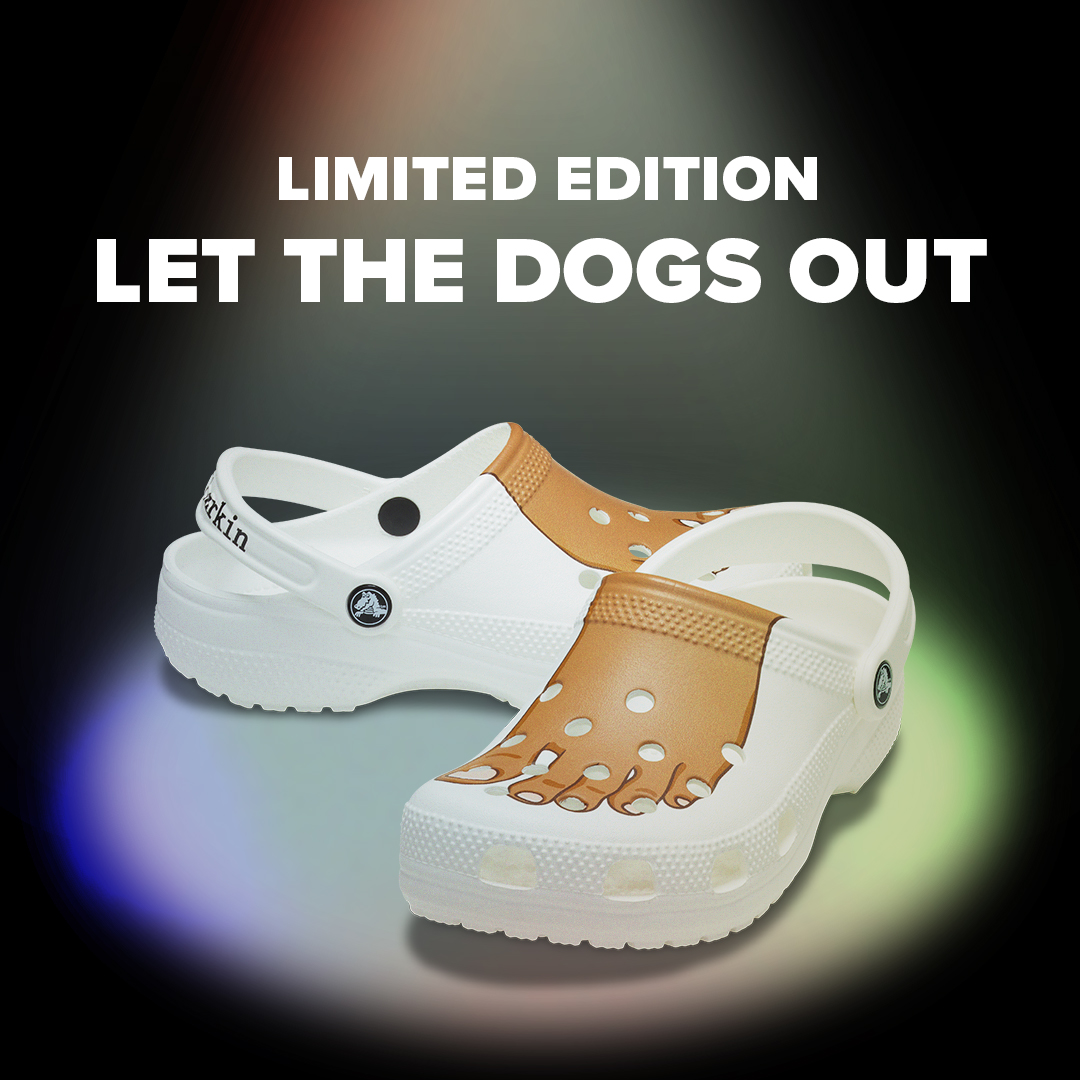 Crocs's tweet photo. Treat the street to some feet. Limited Edition Feet Crocs available now but not for long. ​

https://t.co/7eShe6ahSf https://t.co/H7Bulqn6E8