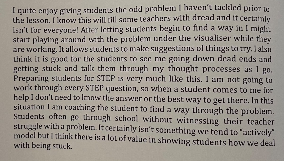 Arithmaticks's tweet photo. I love this @Sheena2907 - sometimes I kick myself for not keeping answers or doing them before the lesson for more tricky problems, but maybe I just need to see them more as a chance to show what an “expert” does with something hard! #AnotherThing https://t.co/MVFlLaXj1n