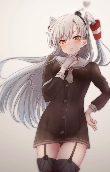 あまつんカイニと聞いて('ω')#艦これ #天津風 