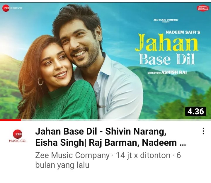 KhasanaYatul's tweet photo. Congratulations finally 14Milion #JahanBasedil 🥳🥳👏👏😍😍

@EishaSingh2412 @shivin7 #EishaSingh #Shivinnarang https://t.co/xut1SsZYzp