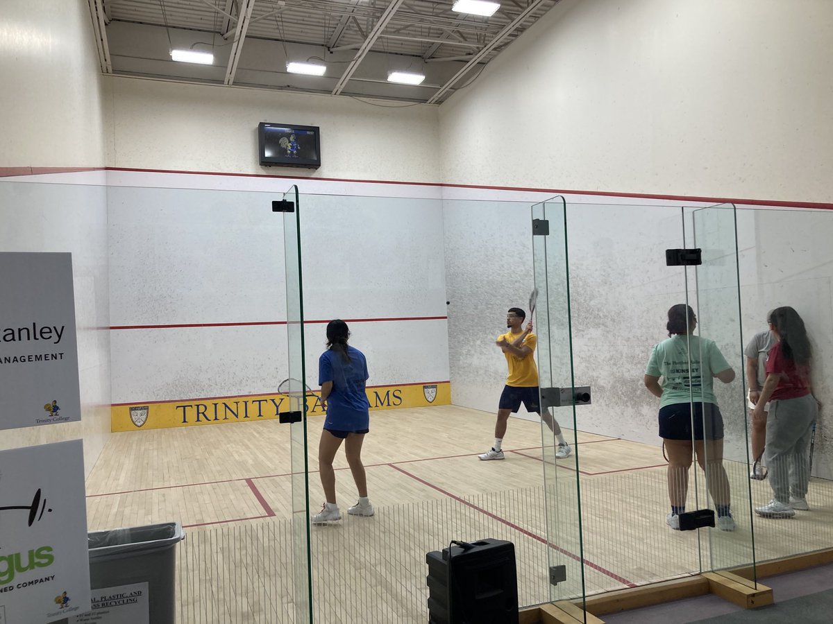 So fun to be at ⁦<a href="/CapitolSquash/">Capitol Squash</a>⁩ day with ⁦<a href="/Vassar/">Vassar College</a>⁩. Can’t wait to play (no that’s not an April Fools joke).