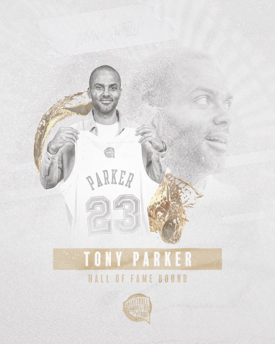 Congratulations to 4x <a href="/NBA/">NBA</a> Champion, 6x <a href="/NBAAllStar/">#NBAAllStar</a> and 2007 NBA Finals MVP, #23HoopClass inductee <a href="/tonyparker/">Tony Parker</a>.