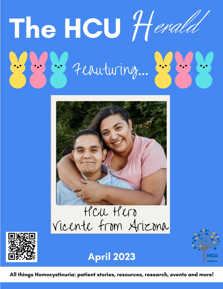 HCUAmerica's tweet photo. HOP π Over! The HCU Herald has arrived! - https://t.co/oYXvORbWI6
#HCUHero #PatientStory #Lowprotein #Recipes #Research #Assistanace #ClinicalTrials #Homocystinuria #RaceForResearch #HeroesQuest #HeroesInTheMaking #WHAD23 https://t.co/ED62Ftb4kI