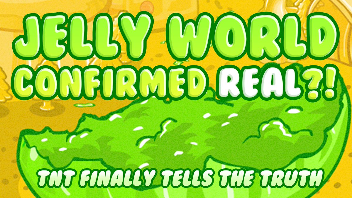 Neopets's tweet photo. HAVE YOU HEARD?! TNT has FINALLY told the truth about what we always knew to exist: Jelly World! 🤯 

Read more about what TNT is hiding from us at https://t.co/1L8yFpkCRB 🤔 https://t.co/WvhR5qaiQK