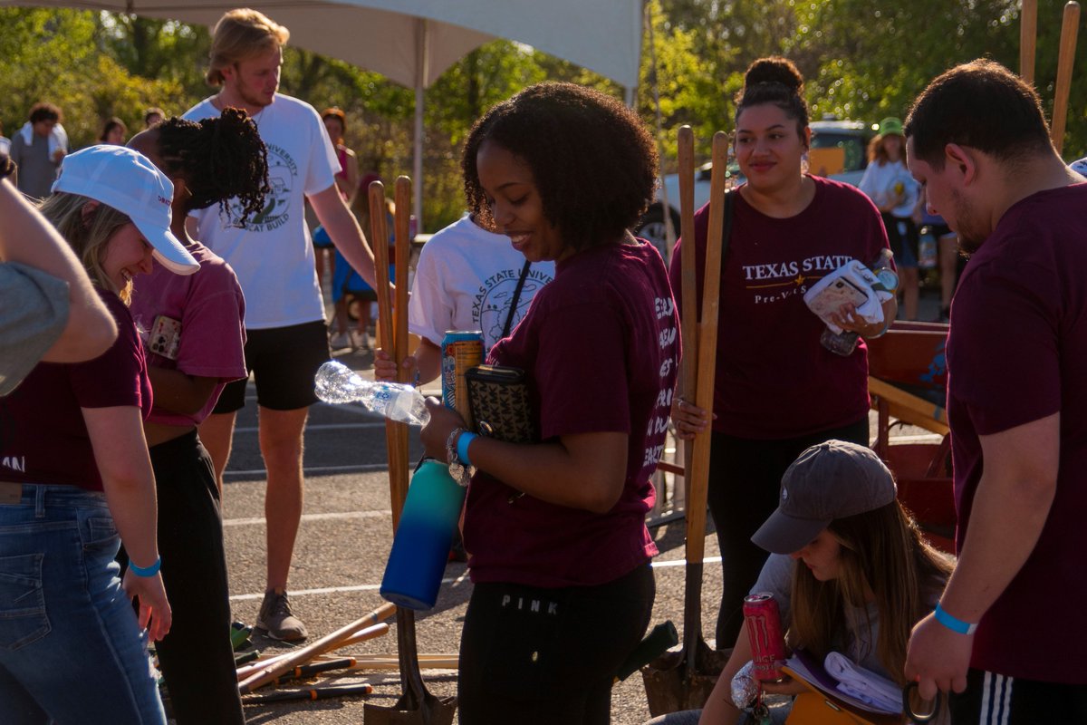 lbjsc's tweet image. Today is the day! Bobcat Build (@BobcatBuild) is one of the largest, one-day community service projects in the state of Texas. Today marks the 20th anniversary of this amazing day of service and we are so excited! 🛠️ #LBJSC #TXSTNext