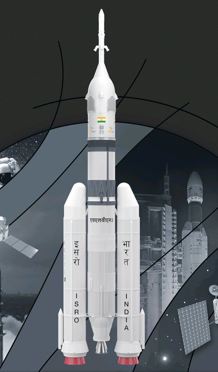 SolidBoosters's tweet photo. High quality render of Human rated Mk-3 from @isro annual report 2022-23.
#ISRO #Gaganyaan #gslvmk-3
#HGSLV https://t.co/VnevfdPvZ2