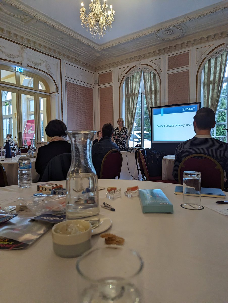 BenHyg's tweet photo. Fab event from @BSDHTSWSW @BSDHTUK @Rhiannontalks this morning, some really informative talks on implant maintenance. The BSDHT are doing great work to move us forward as a profession. Some wise words from Dr Aly Virani - We aren't treating periodontal disease properly until... https://t.co/aCl4QX6k49