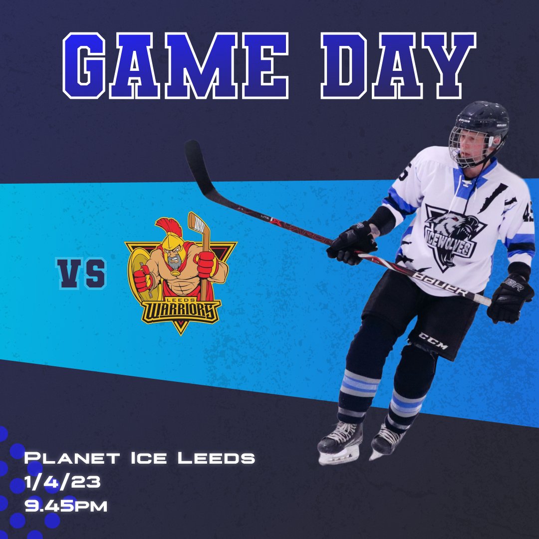🏒🏒🏒Game Day🏒🏒🏒

A long travel as we head to Leeds to take on the Warriors

Why not head down to cheer us on

#BradfordIceWolves #WolvesOnThree #IceHockey #EIHA #BeerLeague #HockeyFamily #2023 #BradfordIceArena