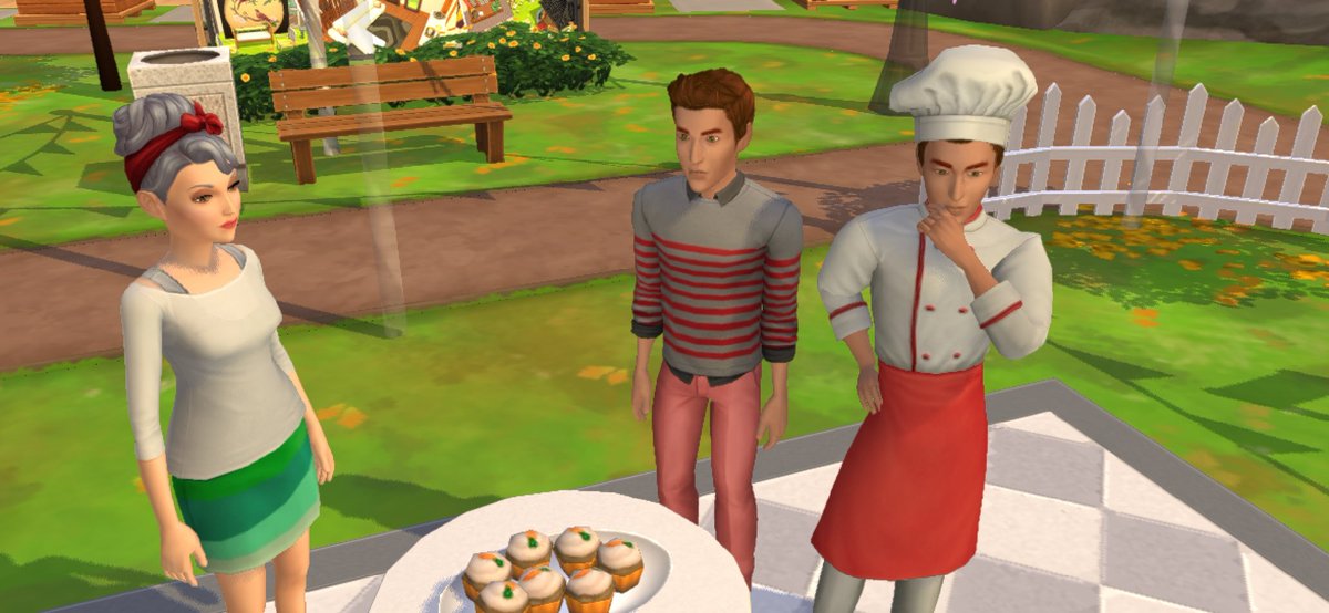 She_Phoenix's tweet image. 👨‍🍳👨‍🍳 twins 🤭
#TheSimsMobile #ShowUsYourSims 
@TheSimsMobile