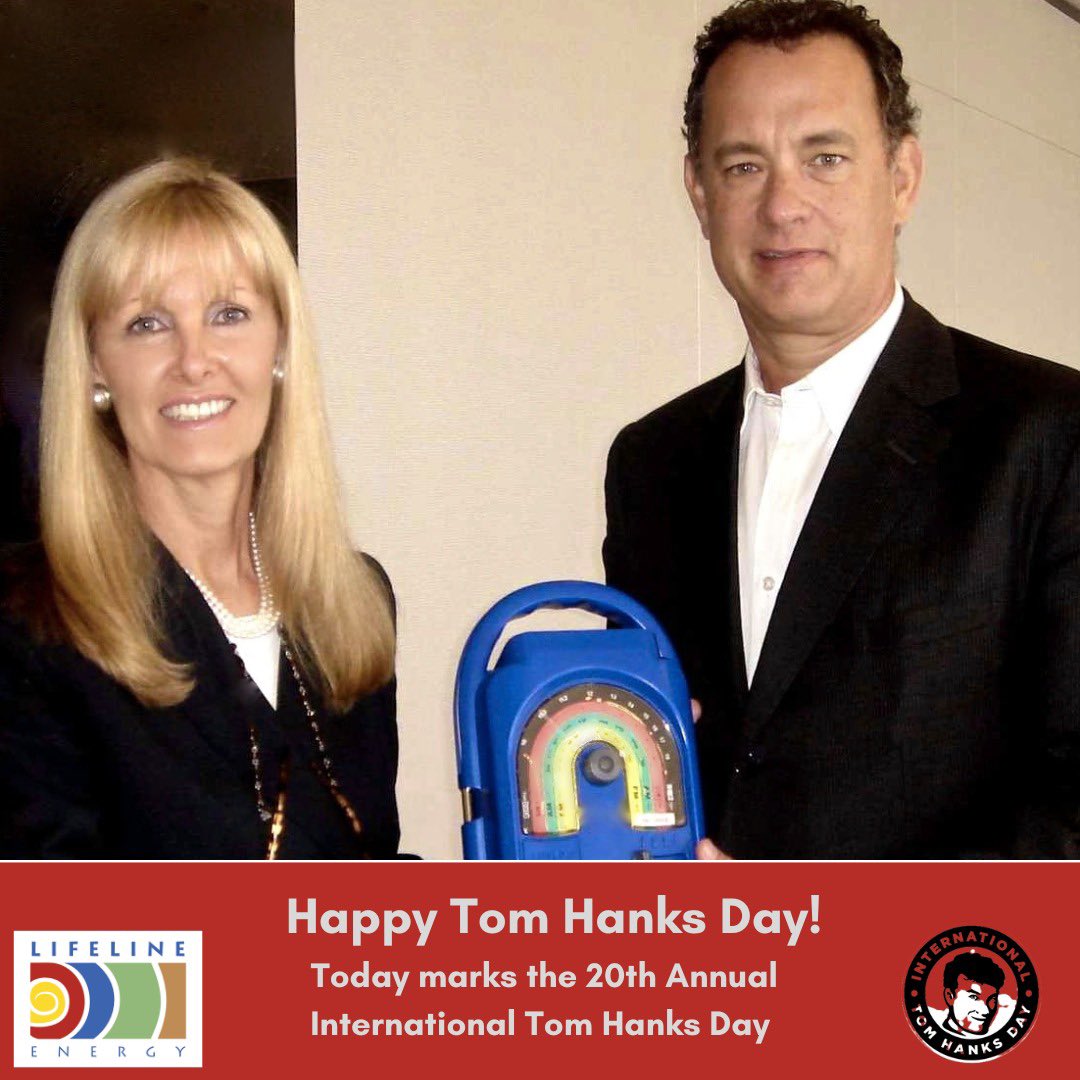 Happy Tom Hanks Day🎉 #THD2023

Let's celebrate together.

Join us at Lincoln Hall #Chicago for the Big celebrations starting at 12-5pm ET. 

Remember to support the Esila Campaign by donating here: lifelineenergy.networkforgood.com/projects/12656…
<a href="/TomHanksDay/">Tom Hanks Day</a>