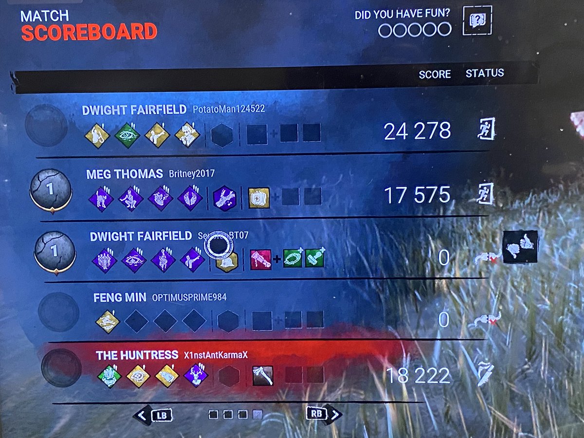 That’s crazy how two people DC even though I wasn’t even really trying to kill them <a href="/DeadbyDaylight/">Dead by Daylight</a>