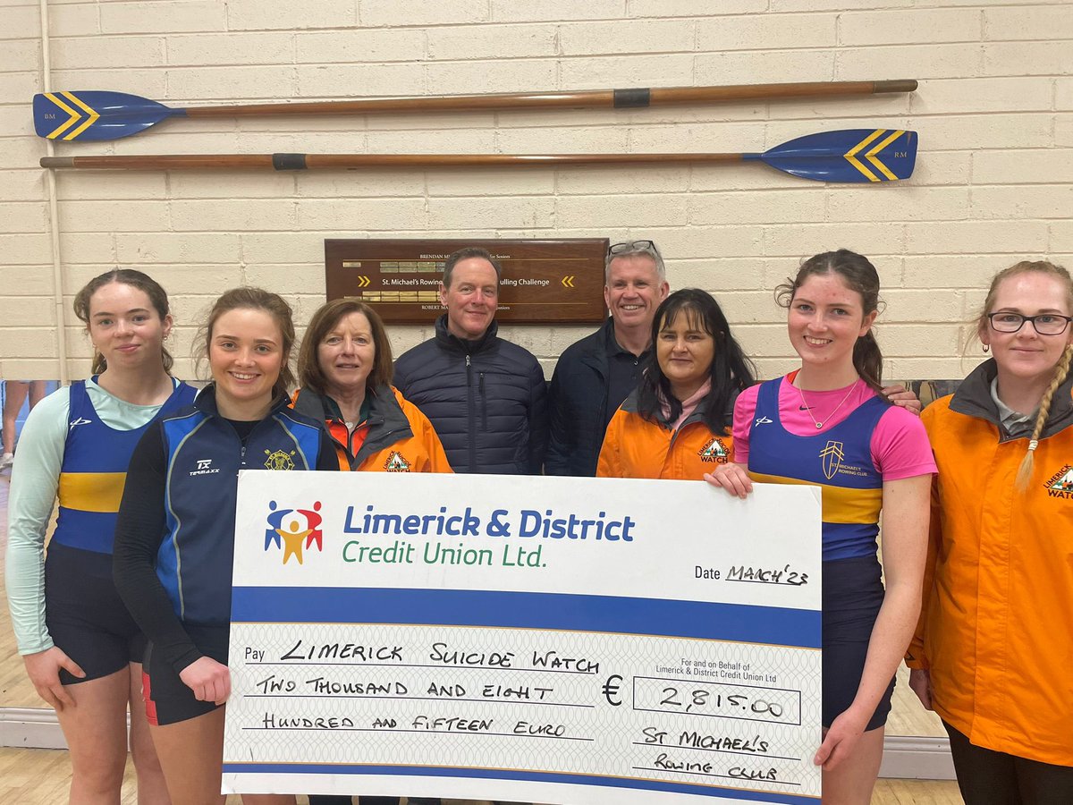 We are so proud to pass €2815 raised in our Wild Atlantic Way Fundraiser onto the amazing  @Limericksuicid2 ❤️ 

They do incredible work on the banks of the River Shannon at night and we hope this money will help them to continue this work in the best way they can.