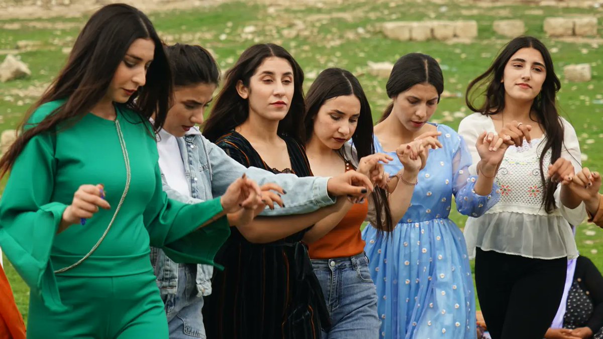 ExpeditionsLive's tweet photo. Kurdish smiles are contagious! These girls in colourful dresses are beaming with joy and welcoming everyone to their culture. The warmth and hospitality of Kurdish people are truly remarkable. #KurdishSmiles #KurdishCulture #Travel #Iraq #Kurdistan #Travel #roadtrip #expedition https://t.co/Pns8UcGU1s