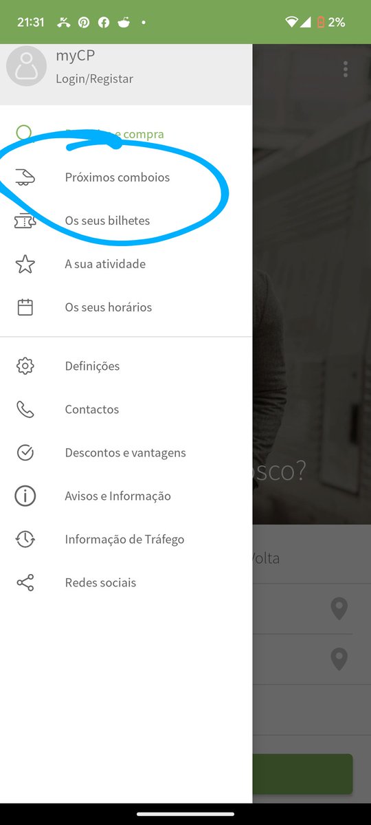 GomasRui's tweet photo. @edualmeida1205 Podes ver através da APP da CP quais comboios são suprimidos aqui https://t.co/NBhrQXrkDn
