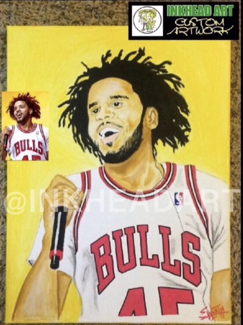 InkheadArt's tweet photo. #dreamville #jcole #coleworld #inkheadart #dreamvillefestival https://t.co/GIHfq3bTB7