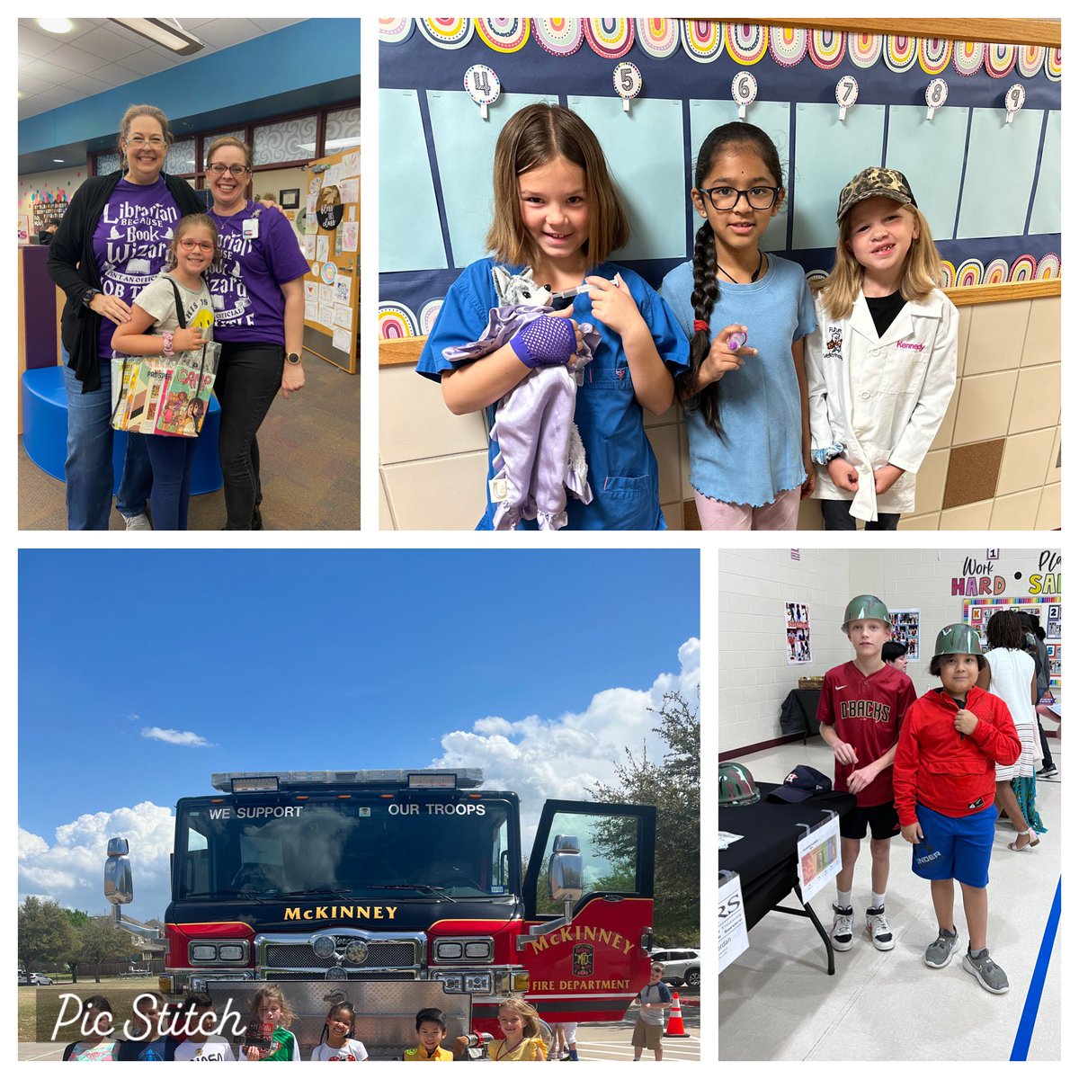 _VBlanco0122's tweet photo. These amazing @BakerElem parent volunteers and @RockHillHS students made this the best Career Day ever! Thank you @mckinneytxfire for your taking the time to come visit our school! https://t.co/dI6hXMFQLH