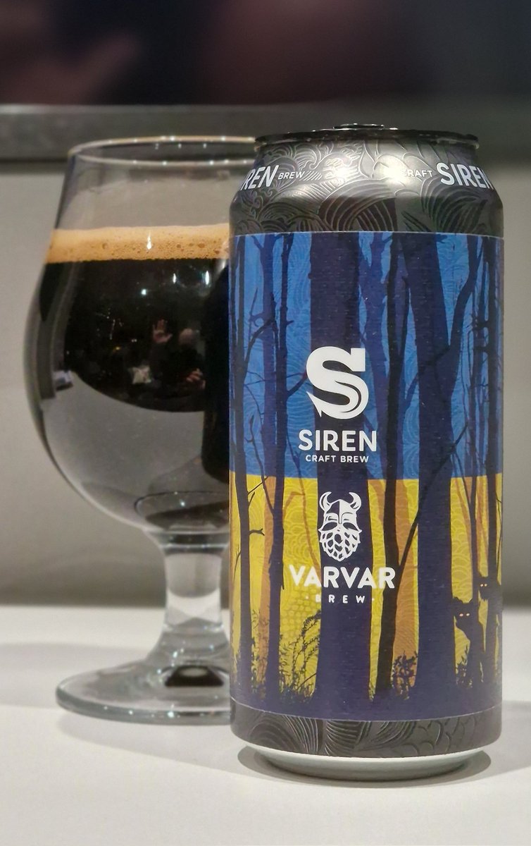 humfmeister's tweet photo. I saved one of the cans of #Varvar I bought last year from @SirenCraftBrew as like many had hoped to drink it once the war &amp; invasion had ended. 

A superb idea that created a beautiful beer &amp; raised a lot of money.

Here's to a brighter and safer future for all. #SlavaUkrainii https://t.co/xrc52yigGL